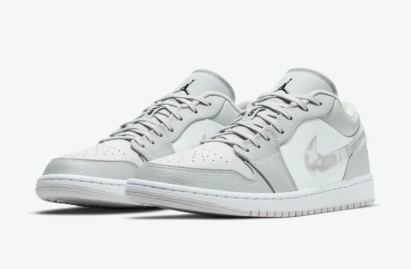 Air Jordan 1 Low White Camo