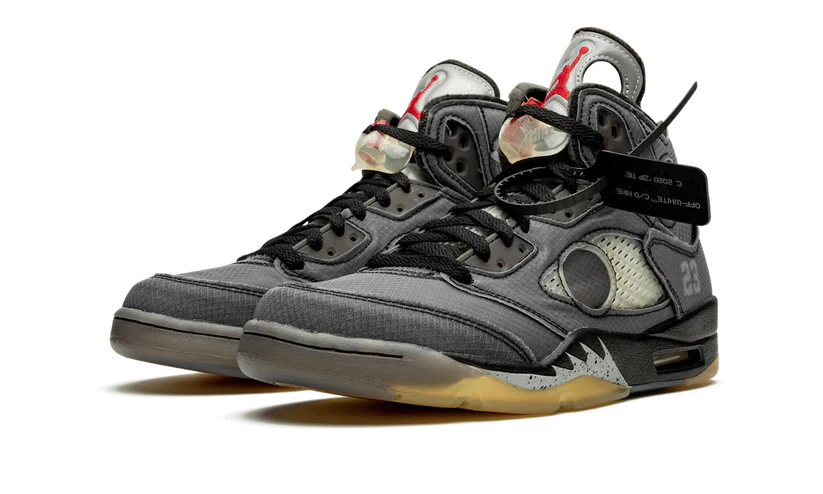OFF-WHITE X Air Jordan 5 Metalic