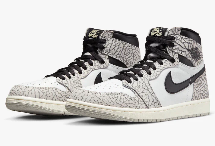 Air Jordan 1 High OG White Cement