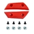 Protetor Lateral para patins Freestyle Revolt DX-101 - Vermelho (Kit)