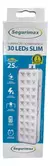 Luminária de Emergência 30 LED's com bateria recarregável 110V/220V branca - comprar online