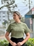 BLUSA CANELADA VERDE MILITAR