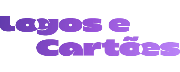 Logos e Cartões