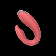 Vibrador de Casal com Case de Acrílico Recarregável com Controle SI - loja online