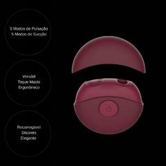 Vibrador de Clitóris com Pulsação e Tapping Juma SI na internet