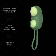 Bullet com Formato de Feijão com Pulsação Pea Pod S-Hande na internet