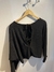 Sweater waffle con detalle espalda - comprar online