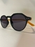 Óculos de sol Fly preto fosco haste laranja fosco - comprar online