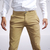 Calca Masculina Em Sarja Com Elastano Slim Esporte Fino - comprar online