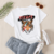 Camiseta Básica Feminina Estampa Tigre Fierce - SBF162