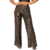 Calça Pantalona Wide Leg Paetê Cintura Alta Paetê - PDB02.5