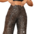 Calça Pantalona Wide Leg Paetê Cintura Alta Paetê - PDB02.5 na internet