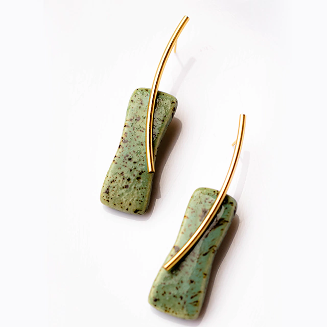 Brinco Alga - Ouro