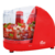 Mini Processador de Alimentos Elétrico 120W Kian Vermelho 220V - Compacto, Prático e Versátil!