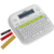 Rotulador Eletrônico Portátil Brother PT-D210 com Teclado QWERTY, 14 Fontes, 600 Símbolos, Tela LCD – Branco