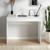 Escrivaninha Politorno Tijuca MDP 90x75,5x45cm Branco Fosco – Compacta, Moderna e Ideal para Home Office