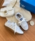 Adidas Samba branco com dourado - loja online