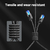 Ugreen CAT8 Cabo Ethernet 40Gbps 2000MHz Durável De Nylon Trançado Internet Lan Para Laptops PS 4 Roteador RJ45 - loja online