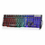 Teclado Gamer LED Com Fio Preto RGB Anti Ghosting Multimídia