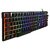 Imagem do Teclado Gamer LED Com Fio Preto RGB Anti Ghosting Multimídia