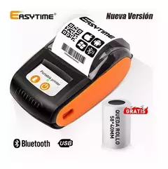 | +1000 vendidos 4.6 Calificación 4.5 de 5 (167) Impresora Térmica Bluetooth Inalámbrica Tickets Usb Portátil
