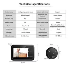 Timbre De Video Inteligente Cámara Vision Nocturna en internet