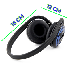 Audífonos Bluetooth con Radio FM y Tarjeta Sd