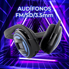 Audífonos Bluetooth con Radio FM y Tarjeta Sd - comprar en línea