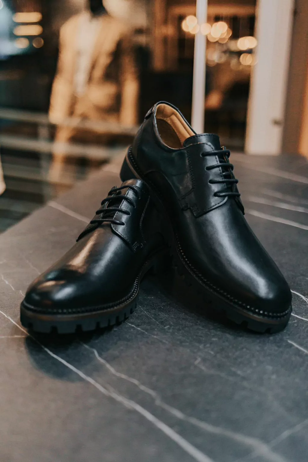 SAPATO DERBY BERLIM PRETO 10000