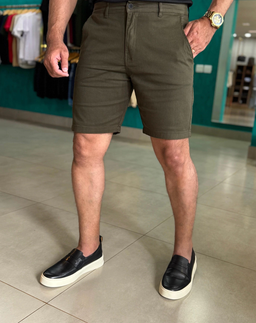 BERMUDA CHINO MUSGO