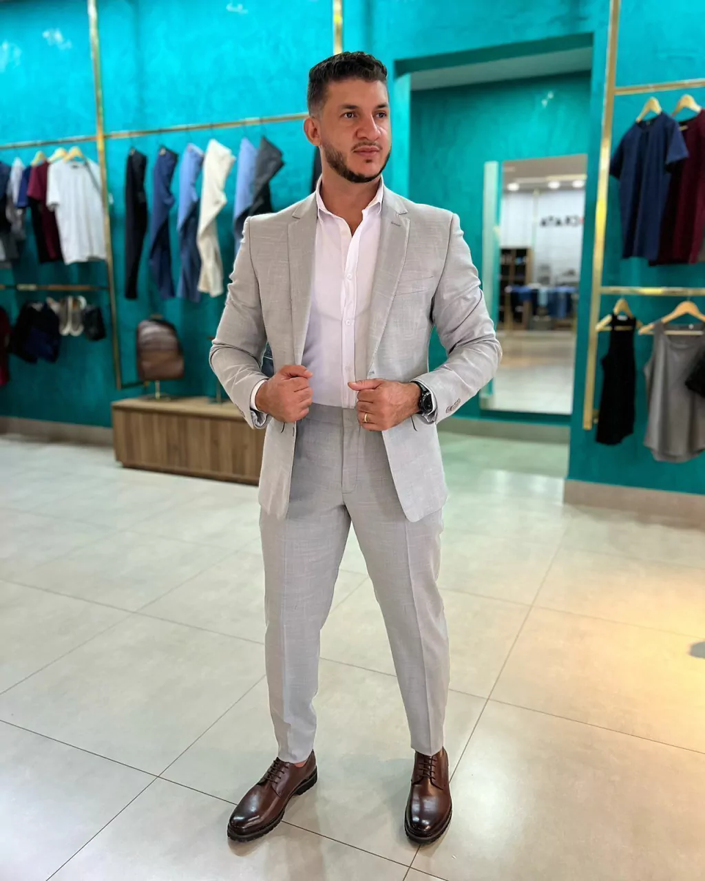 TRAJE LIFETIME CINZA LONG LIFE