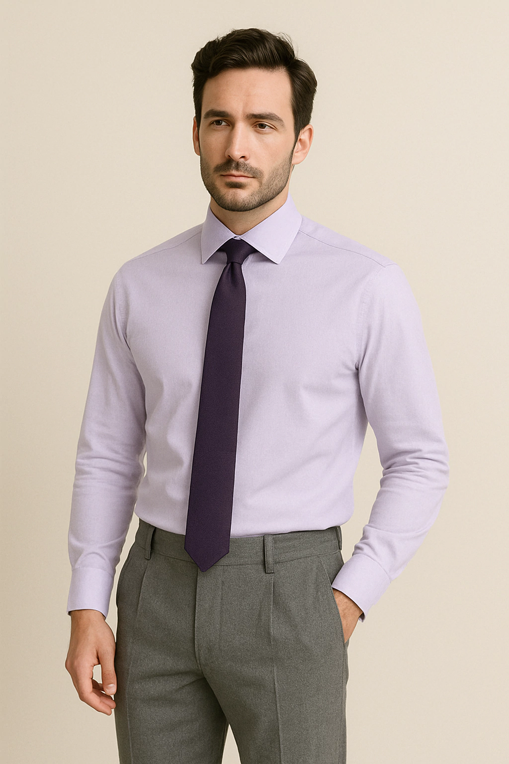 Camisa Slim 100 Fios - Milão