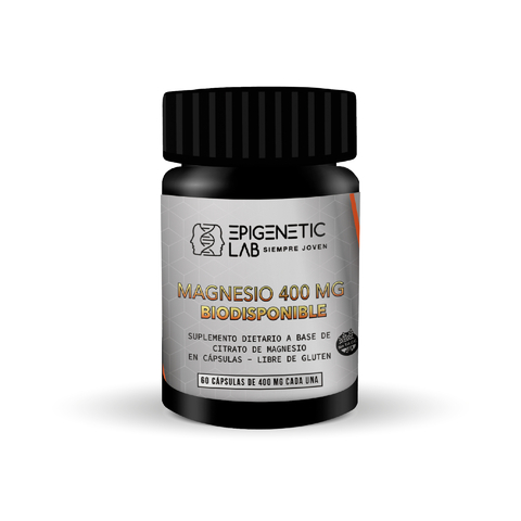 CITRATO DEMAGNESIO 400 MG BIODISPONIBLE X 60 CAPSULAS LIBRE DE TACC