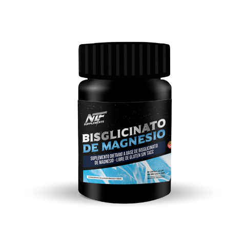 BISGLICINATO DE MAGNESIO X 100 CÁPSULAS DE 500 MG SIN TACC