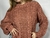 Sweater trenzado