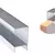PERFIL EUROHARD MANIJA ALUMINIO C 18MM x 3MTS x 6 UN