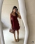 Vestido boho alça