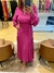 Vestido longo com manga longa - comprar online