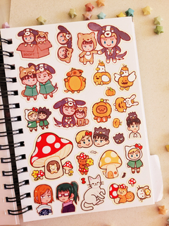 Stickerbook Fofurices na internet