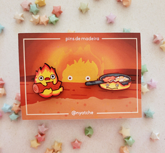 Pins de Madeira Ghibli - loja online