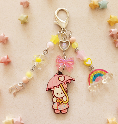Chaveiro de Madeira Sylvanian Families Rato Guarda Chuva - comprar online