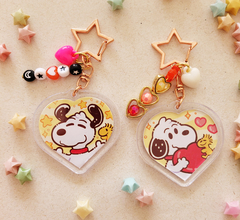 Chaveiro Coração Snoopy - comprar online