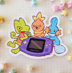 Adesivos Consoles Pokemon