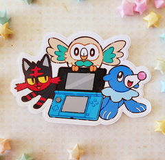 Adesivos Consoles Pokemon - loja online