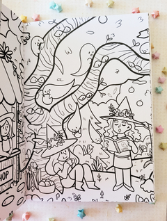 Livro de Colorir Meninas e Magia - comprar online