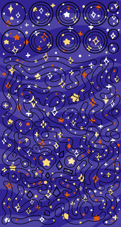 Cartela de Adesivos Espaço Deco