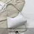 Bolsa de ombro de couro - Bordô casual - comprar online