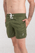 SHORT LISO VERDE MILITAR - comprar online