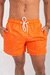 SHORT LISO LARANJA