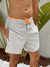 BOARDSHORT MALIBU CINZA CLARO COM LARANJA - Porto Braive